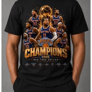 New York Knicks Champions 2026 T-Shirt