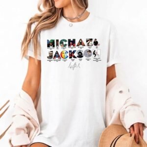 Michael J Album Cover For Fan Shirt