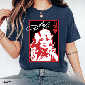 Dolly Queen Of Hearts Country Music Legend Tee