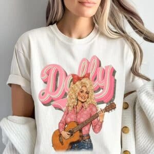 Dolly Parton Portrait Retro For Fan Shirt