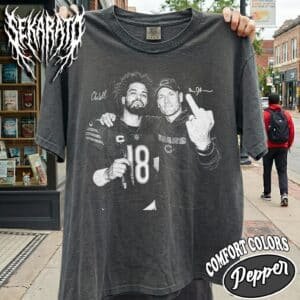 Caleb Williams 18 Vintage Funny Football Fan Shirt