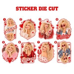 Dolly Parton Memorial Sticker, Country Music Tribute, Country Music Legend Sticker