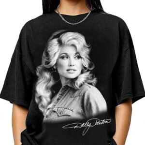 Retro Dolly Parton Country Music Legend Tribute Shirt