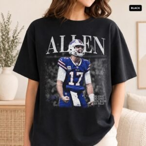 Josh Allen No17 Football Fan Shirt